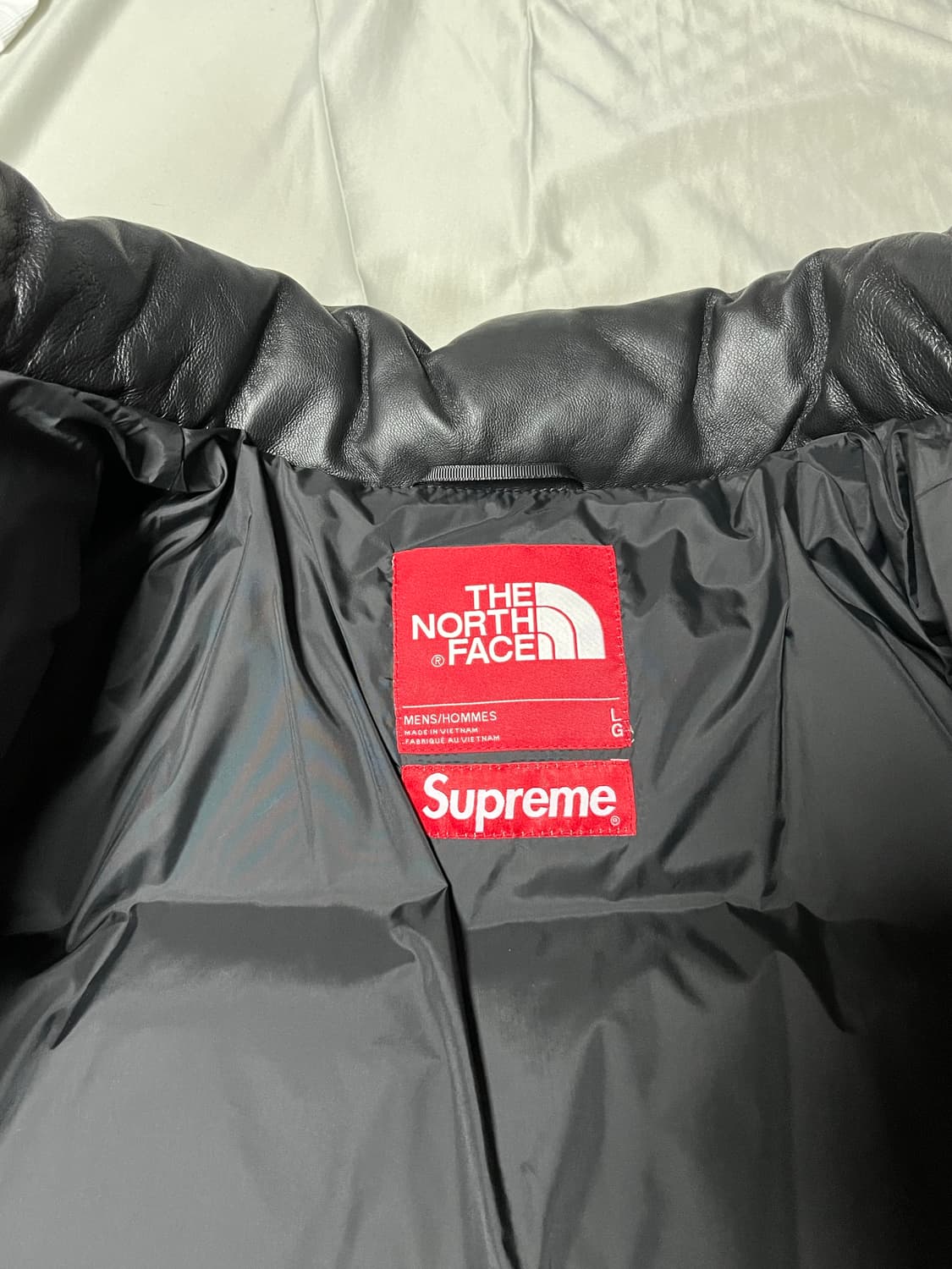 슈프림 노스페이스 레더눕시 L 상품이미지4