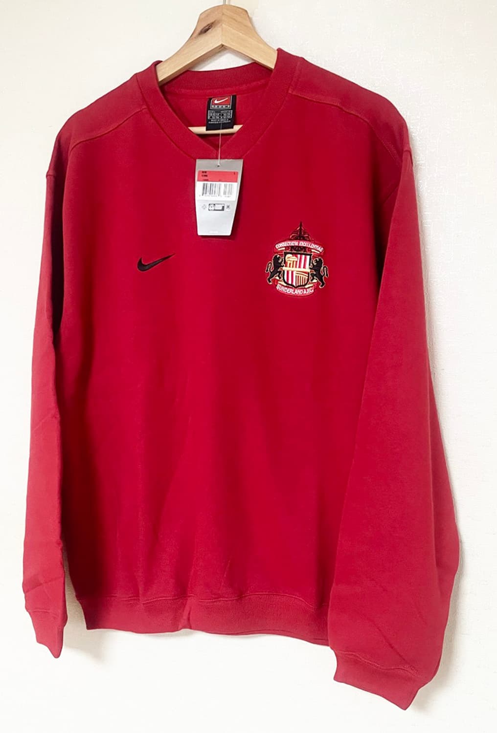 나이키 선덜랜드 AFC 01/02 트레이닝 스웨트 탑 상품이미지5