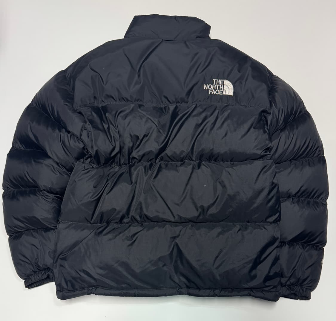 노스페이스 빈티지 눕시 다운 후드 패딩 블랙 L 상품이미지2