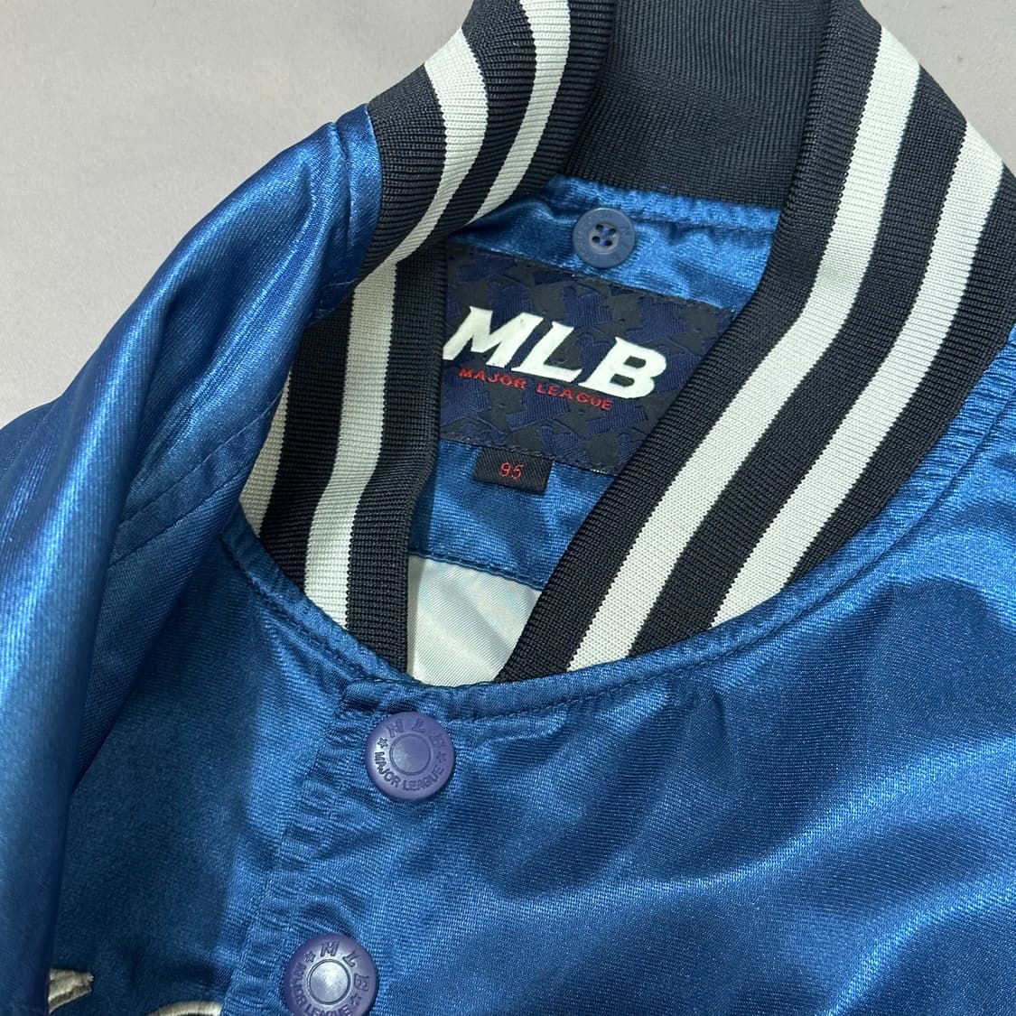 MLB 00s 로스앤젤레스 에인절스 새틴 야구점퍼 95 상품이미지8