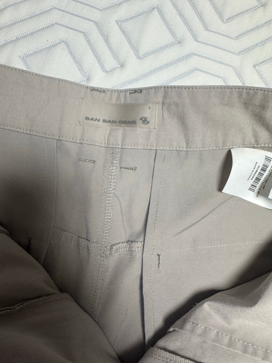 POPLEX DART PANTS [LIGHT GREY] 2 상품이미지5