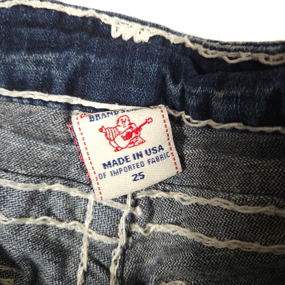 트루릴리전 로우라이즈 부츠컷 데님팬츠  상품이미지5