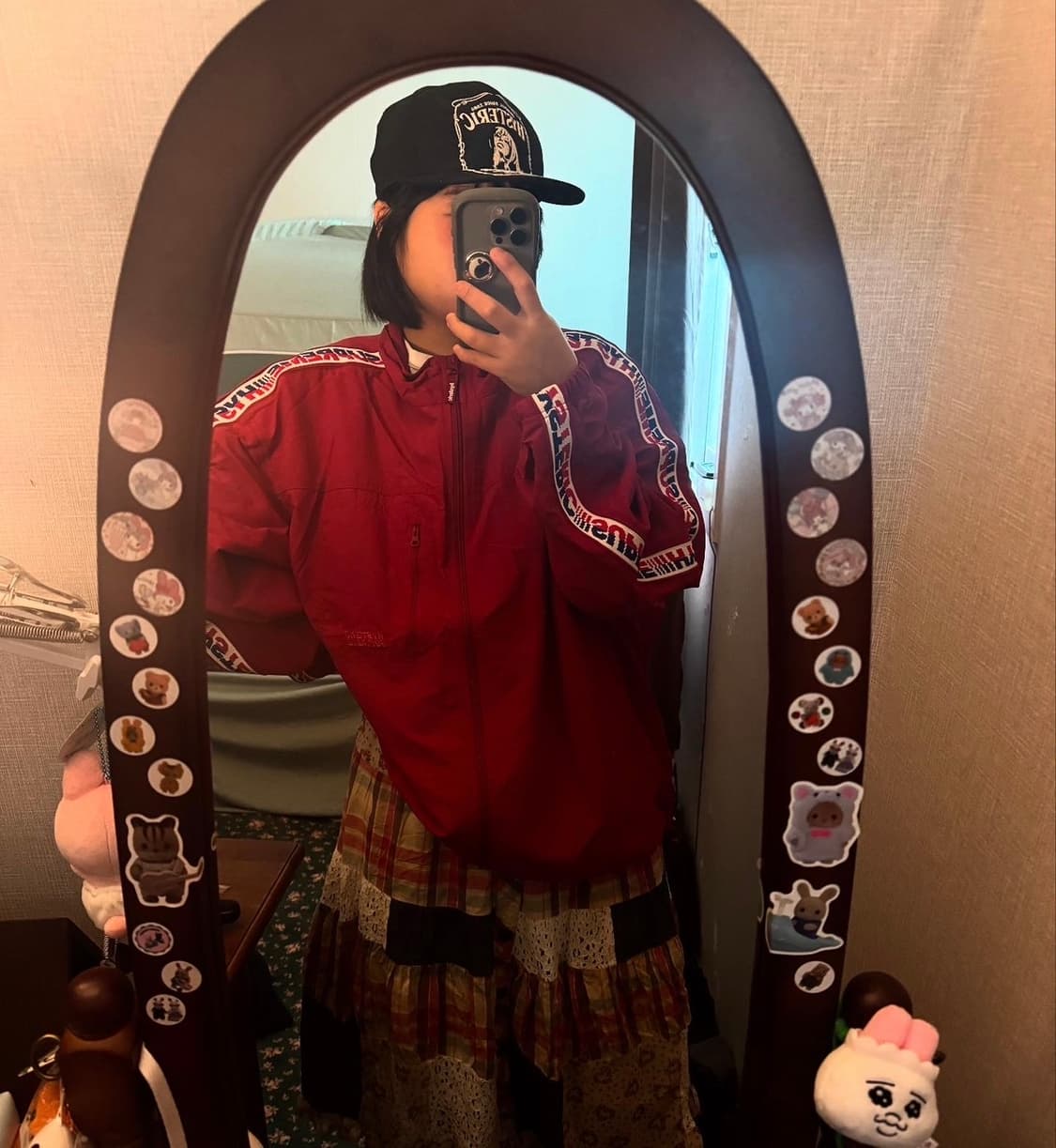 슈프림 x 히스테릭글래머 트랙자켓 (혜인착용) 상품이미지1