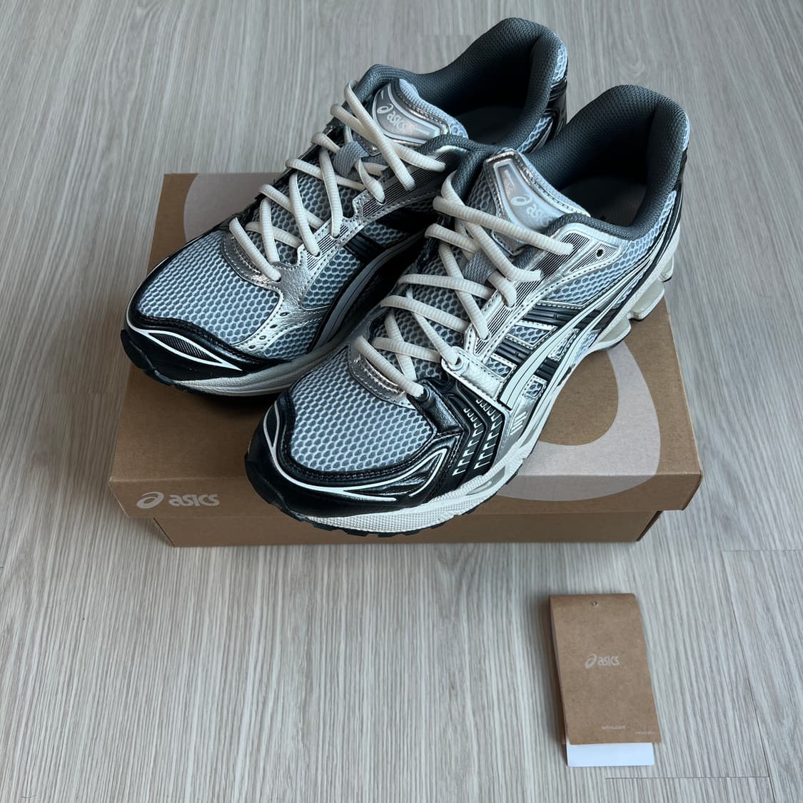 275 아식스 젤 카야노 14 블랙 글레이셔 그레이 상품이미지1