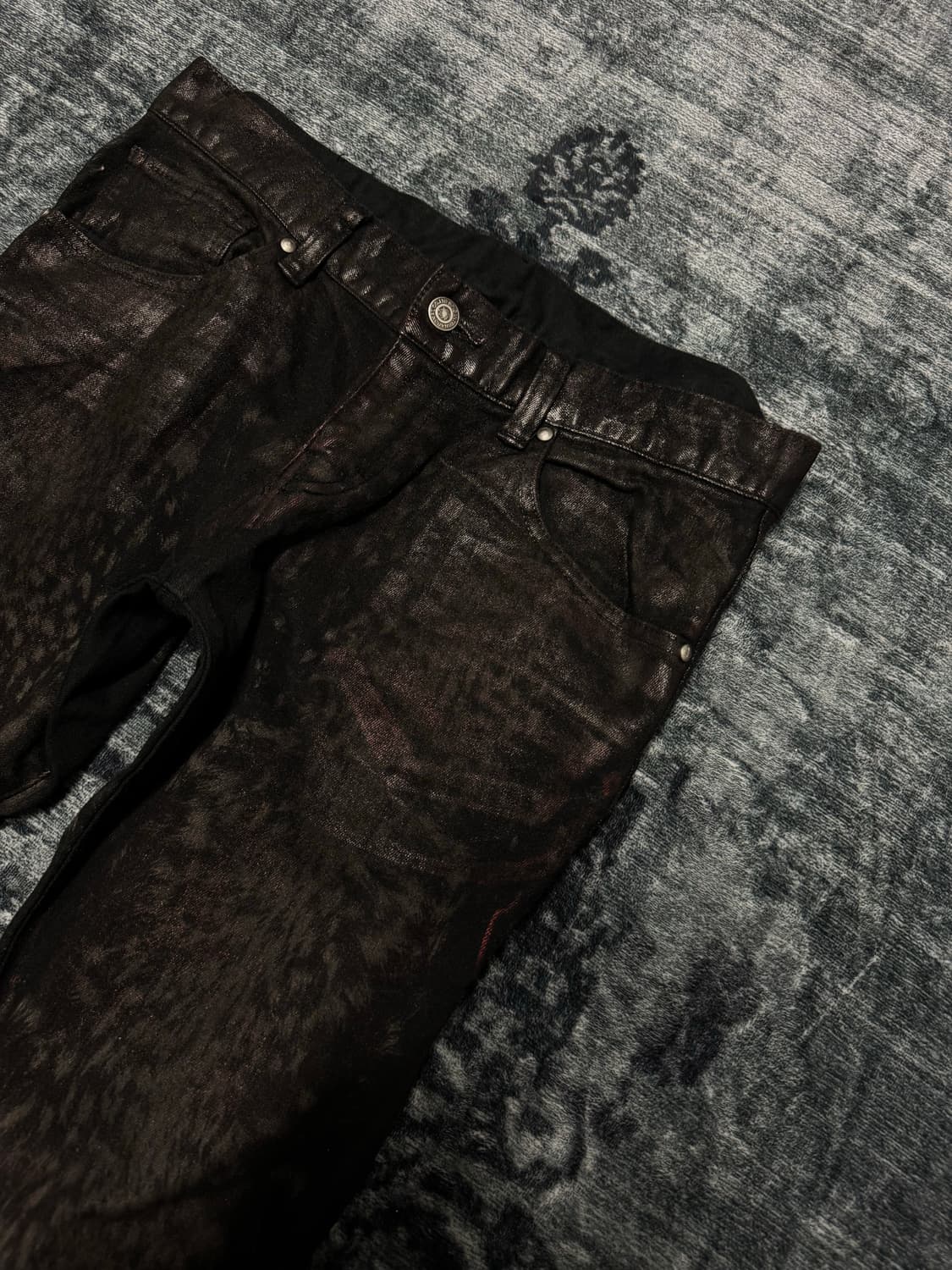 Tornado mart python lame coating boots c 상품이미지3