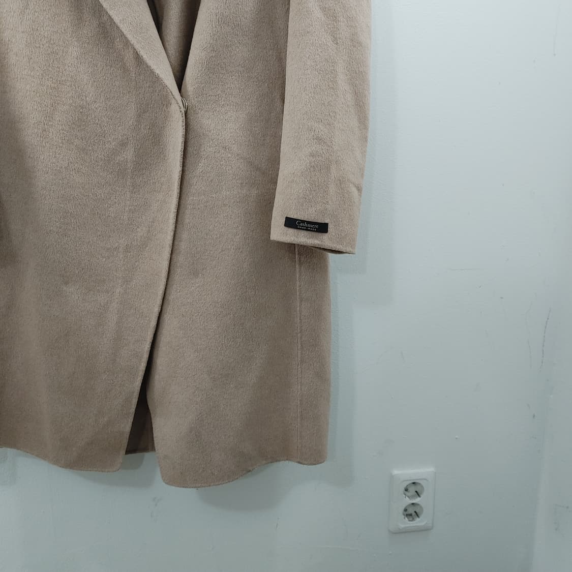 77 베라왕 여성 브라운 모 캐시미어 털카라 코트 자켓 상품이미지3