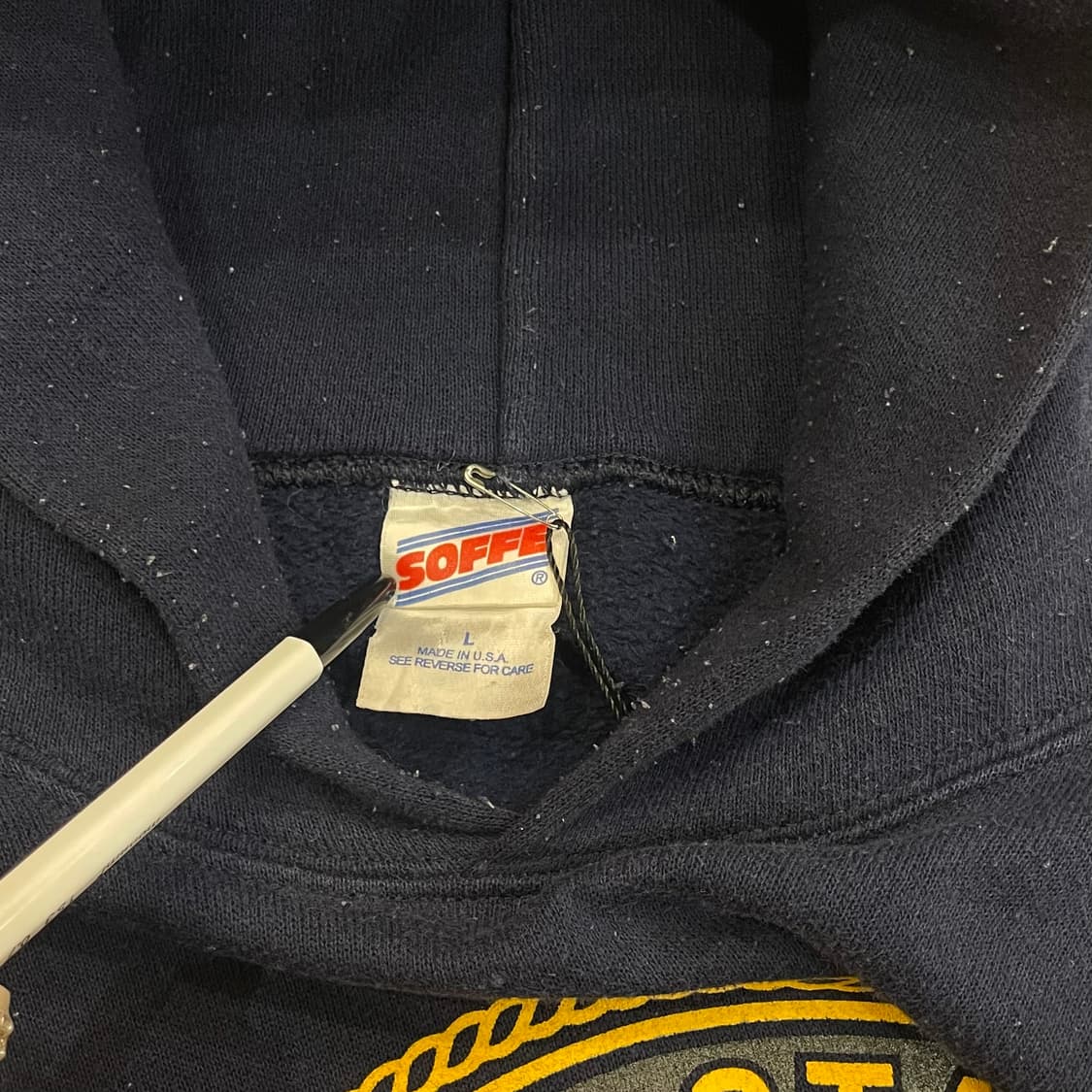 (L) USA Soffe NAVY 밀리터리 미해군 후드티 상품이미지10
