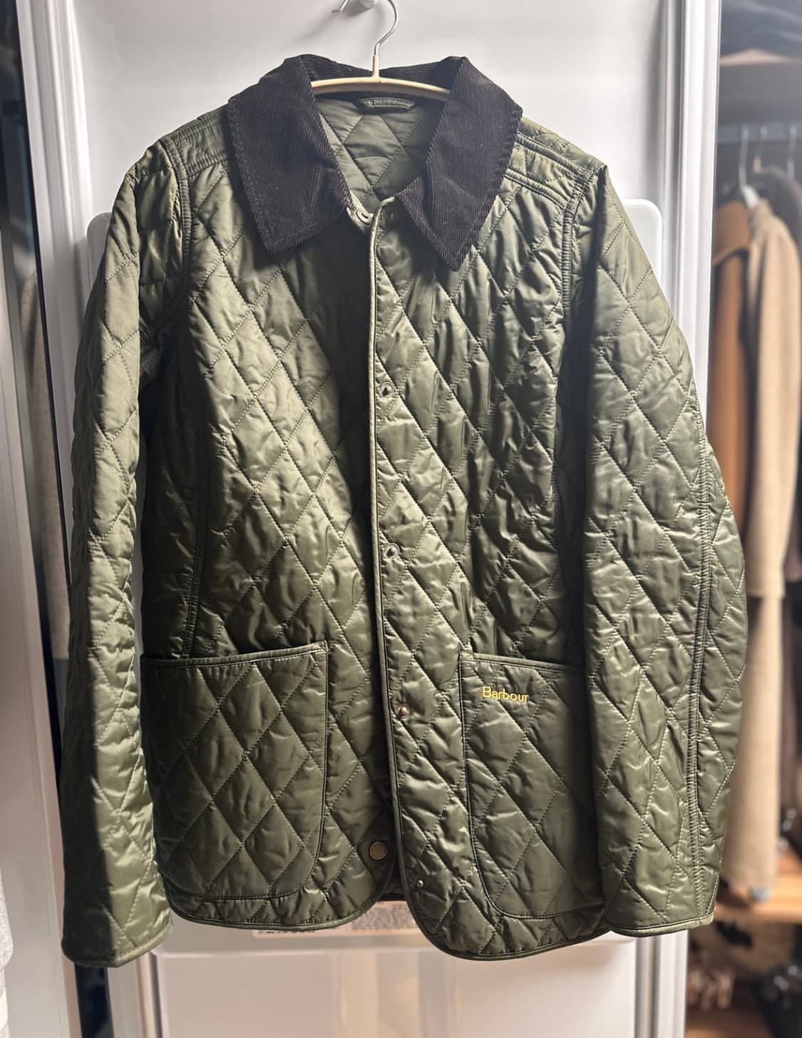 극미중고 바버 퀄팅자켓 상품이미지1