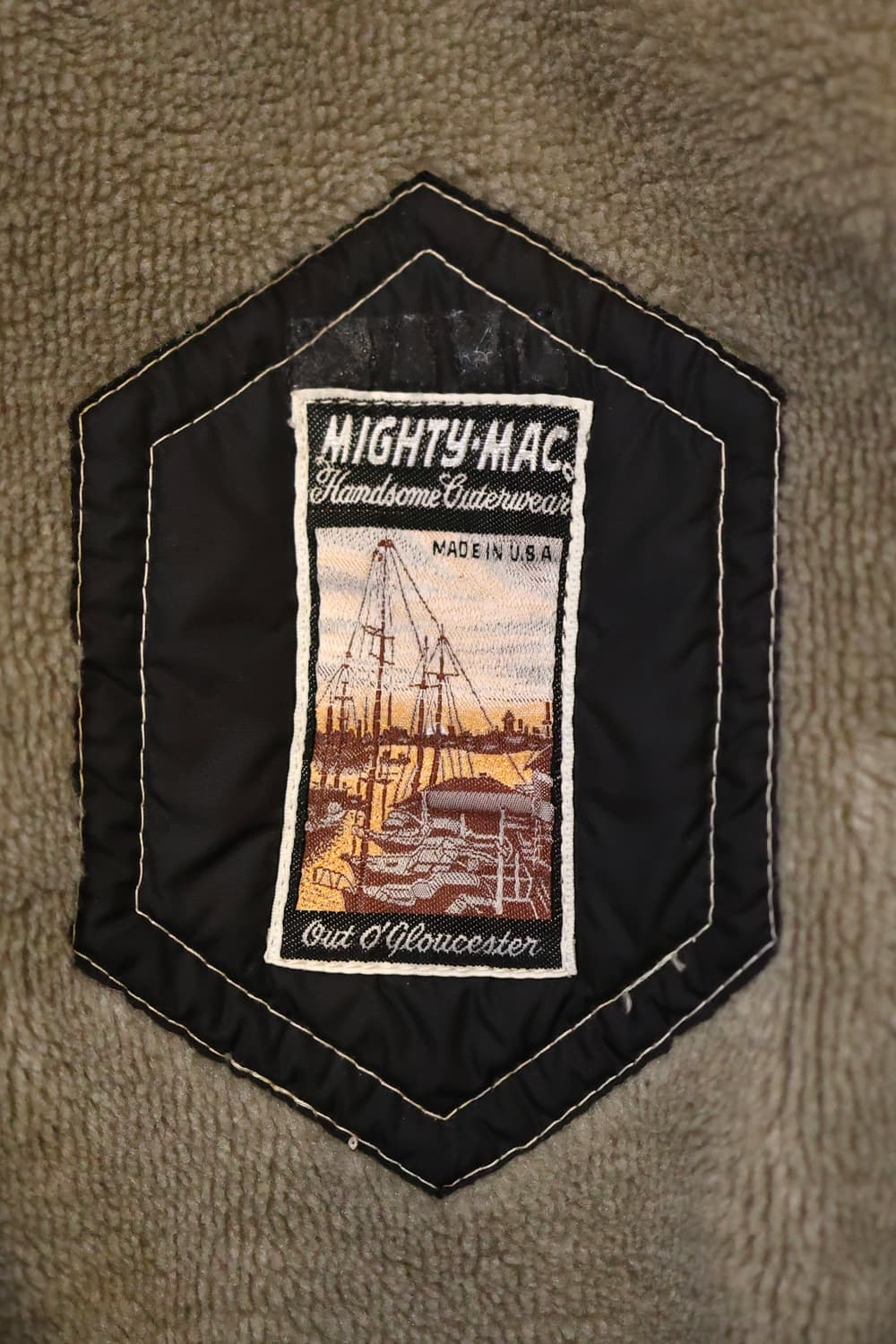 70s 빈티지 Mighty Mac 덱 자켓  Made in USA 상품이미지8