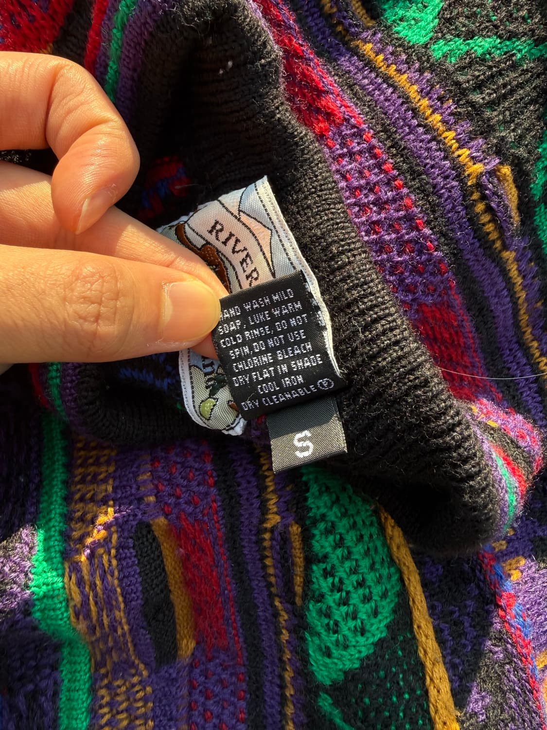 River Valley 빈티지 뉴질랜드 케이블 니트 상품이미지4