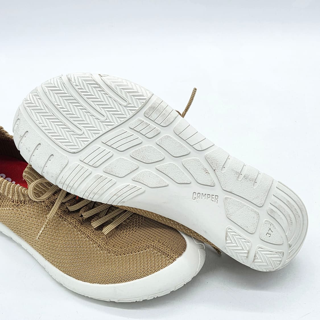 캠퍼 우먼스 페우 패스 브라운 텍스타일 스니커즈 (37) 상품이미지3