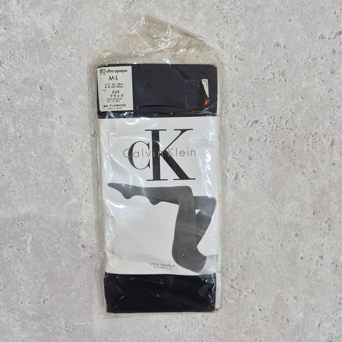 Calvin Klein 80데니어 울트라 블랙 팬티스타킹 상품이미지3