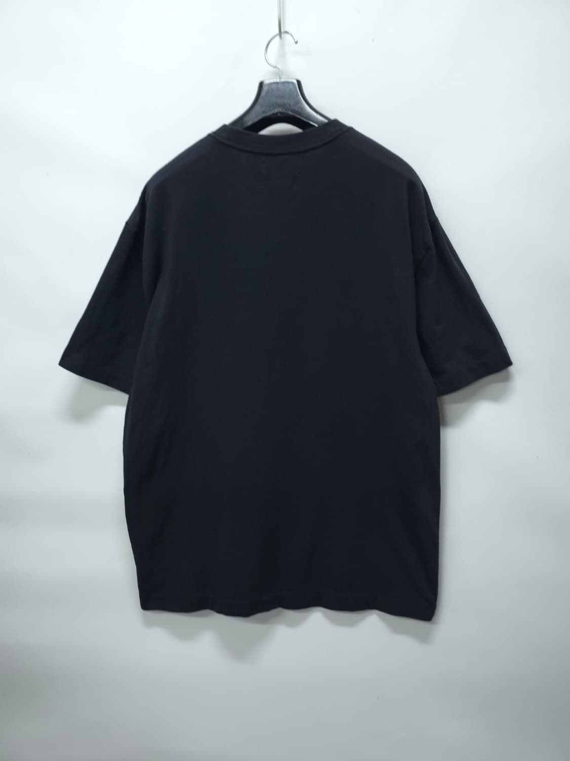 캘빈클라인 cK 로고 자수 블랙 반팔 라운드 티셔츠(100~105) 상품이미지8