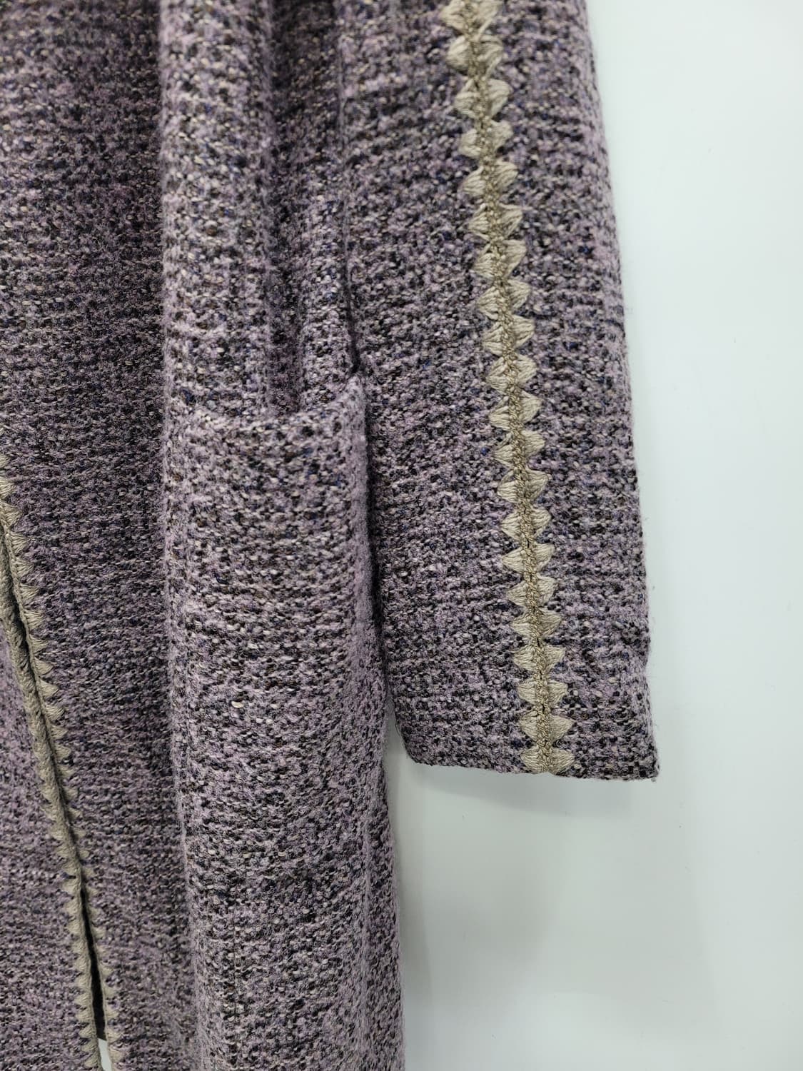 TIME 한섬 타임 트위드 오픈 코트 가디건 / 여 82-94-160
 상품이미지4