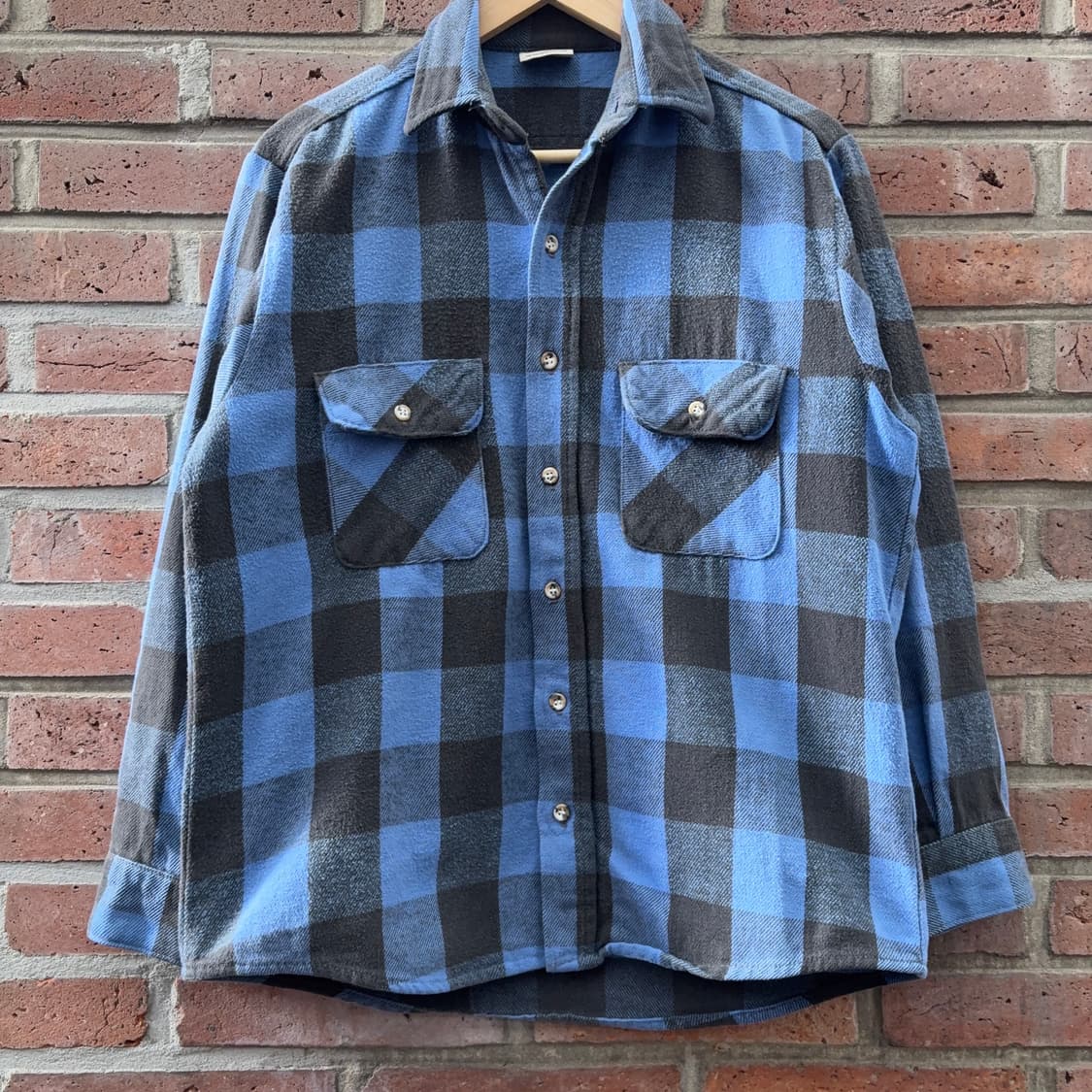 90s USA FIVE BROTHER 플란넬 셔츠 상품이미지5