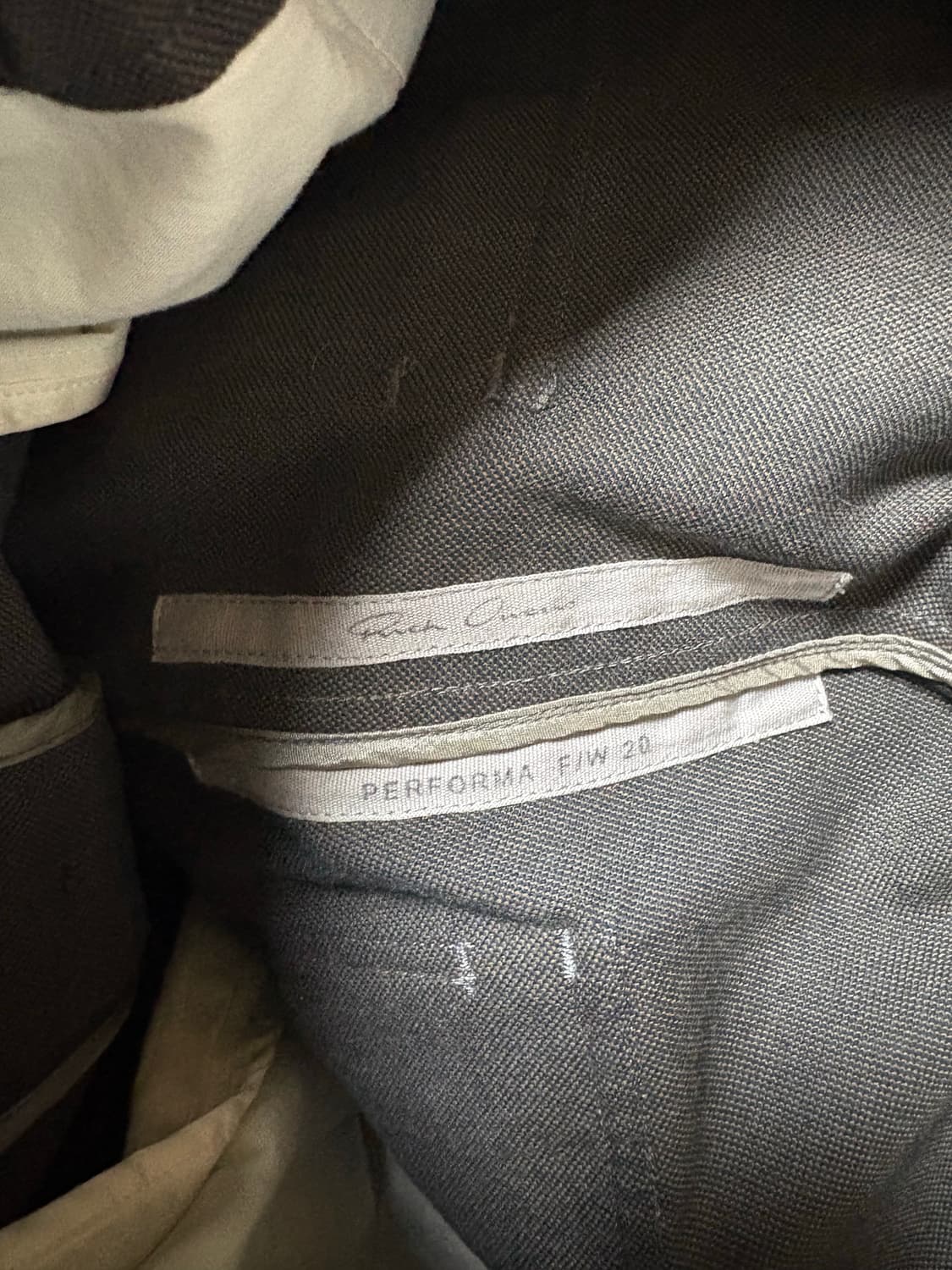 릭오웬스 rick owens 아스테어 크롭 팬츠 상품이미지4