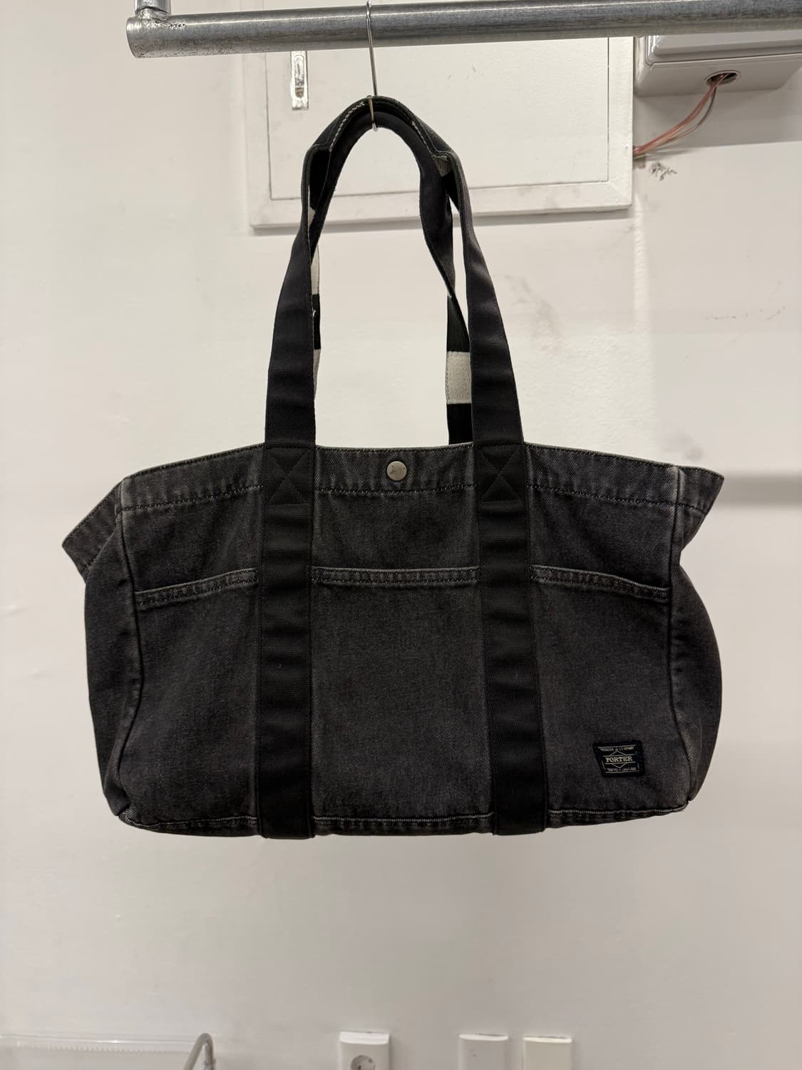 Porter Black Denim Bag 상품이미지1