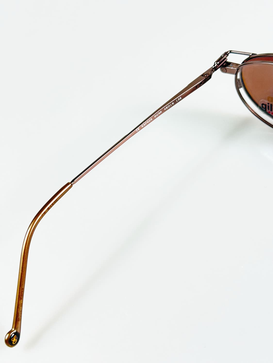 미국제 ELITE 클립온 슬림 오벌 프레임 빈티지 안경 상품이미지8