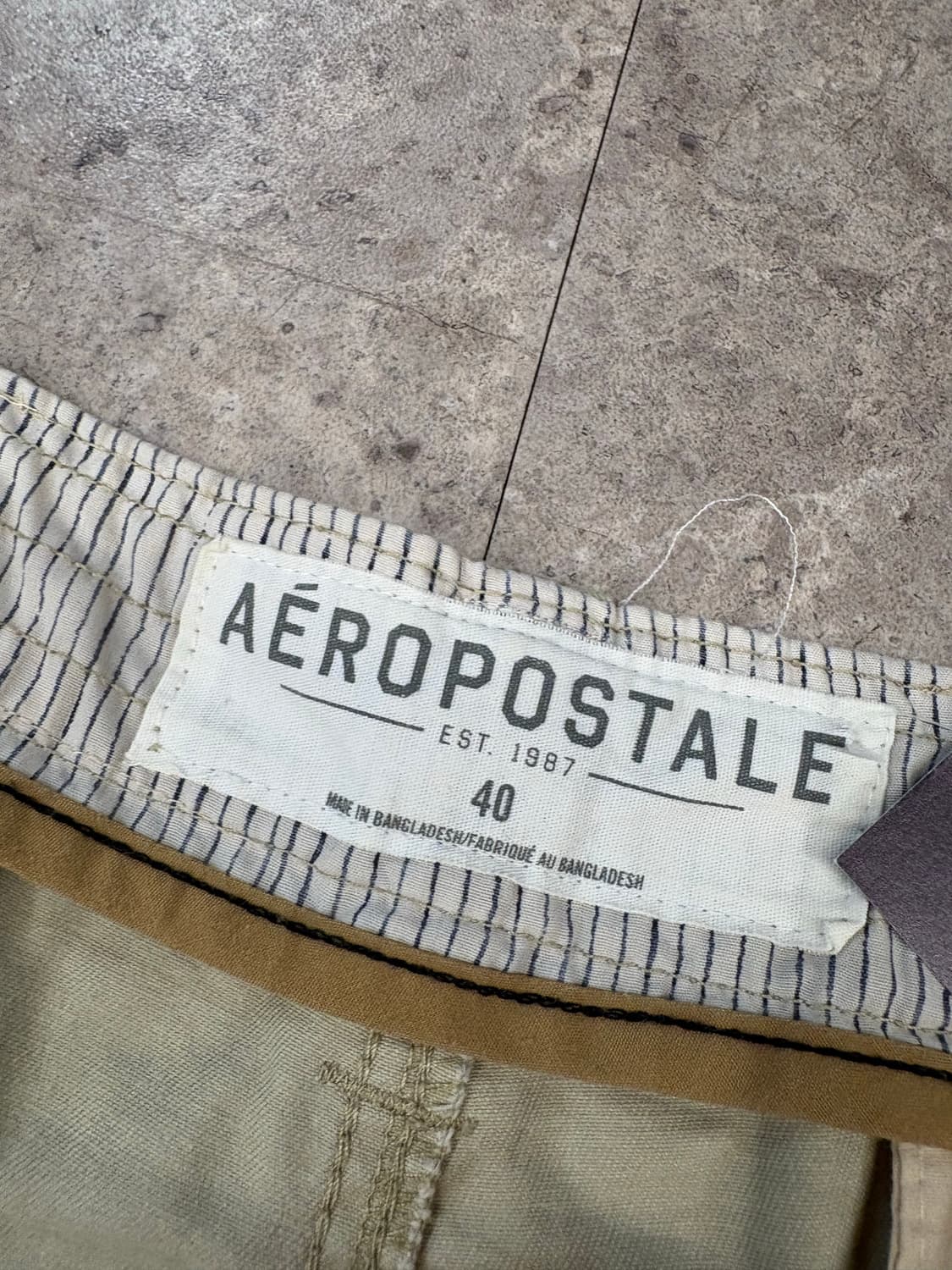 aeropostale 카고 반바지 베이지 #csz155 상품이미지4