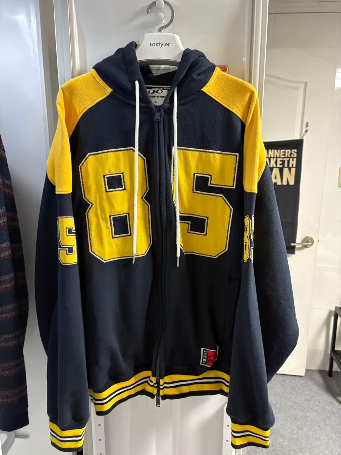 본투윈 럭비 후드집업 상품이미지4