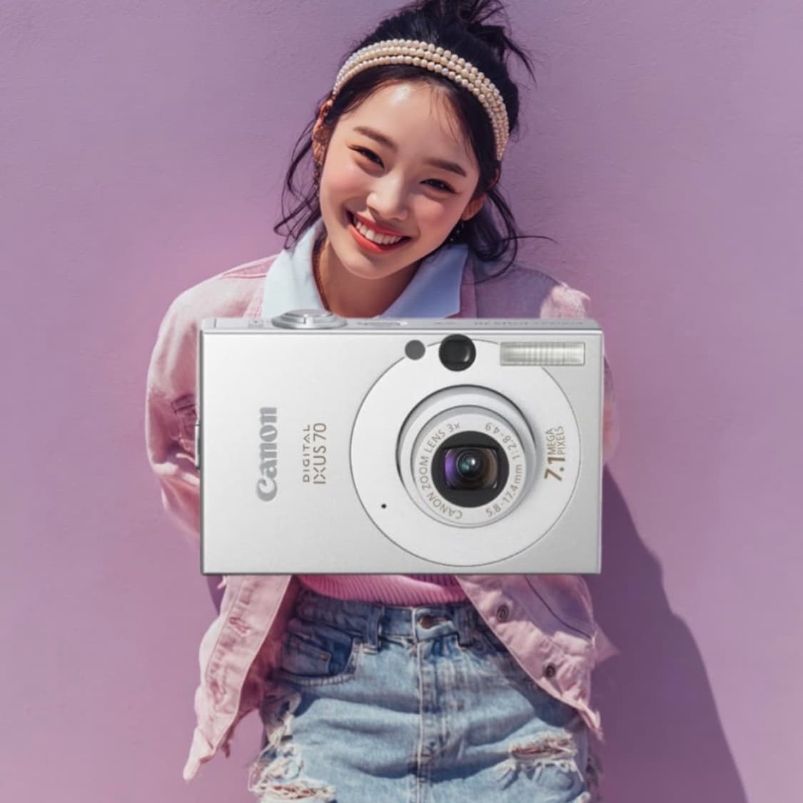A급)캐논 익서스 70 CANON IXUS 70 빈티지 디지털카메라 디카 상품이미지1