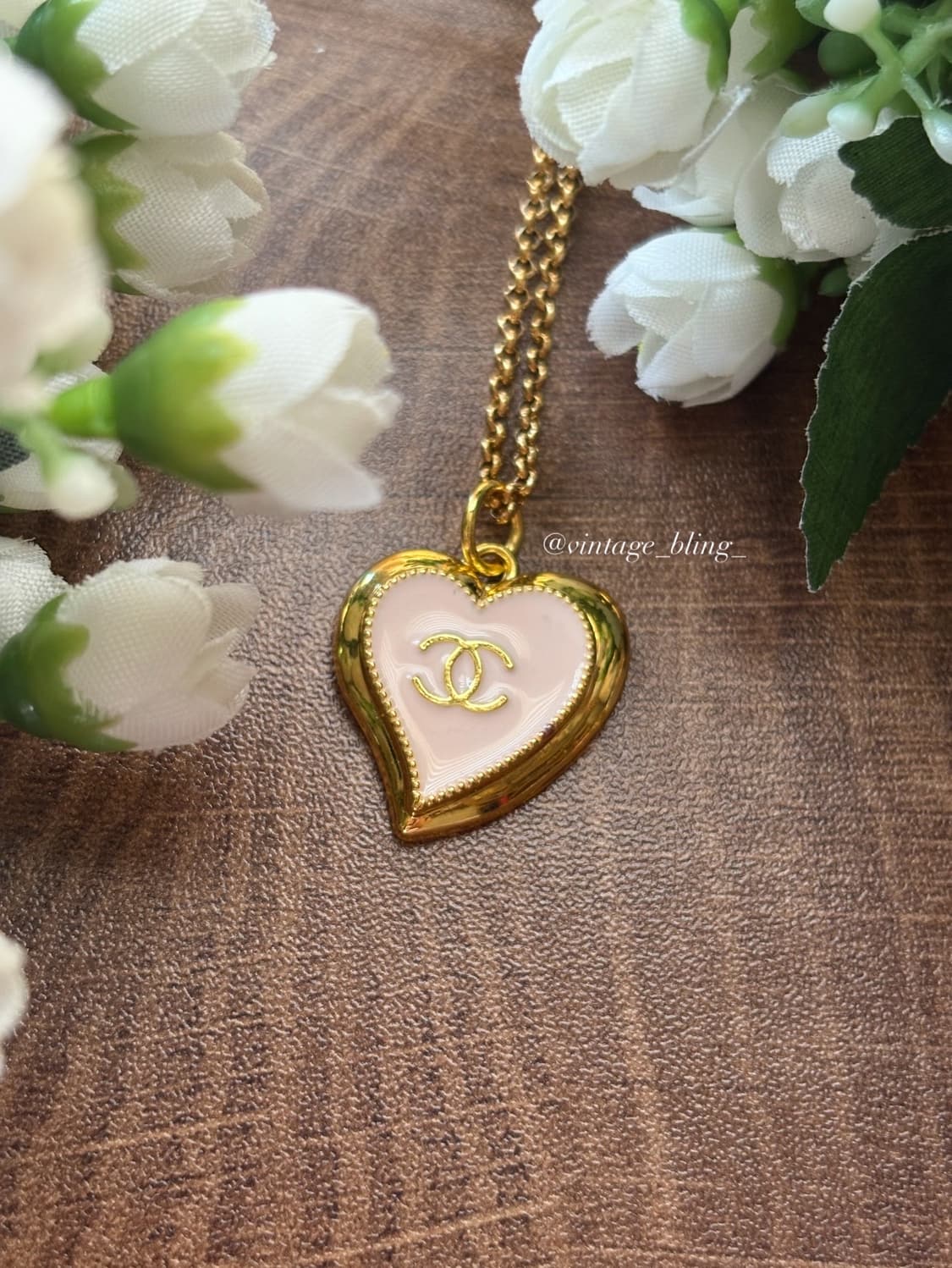 [SALE] 샤넬 골드 하트 목걸이 상품이미지2