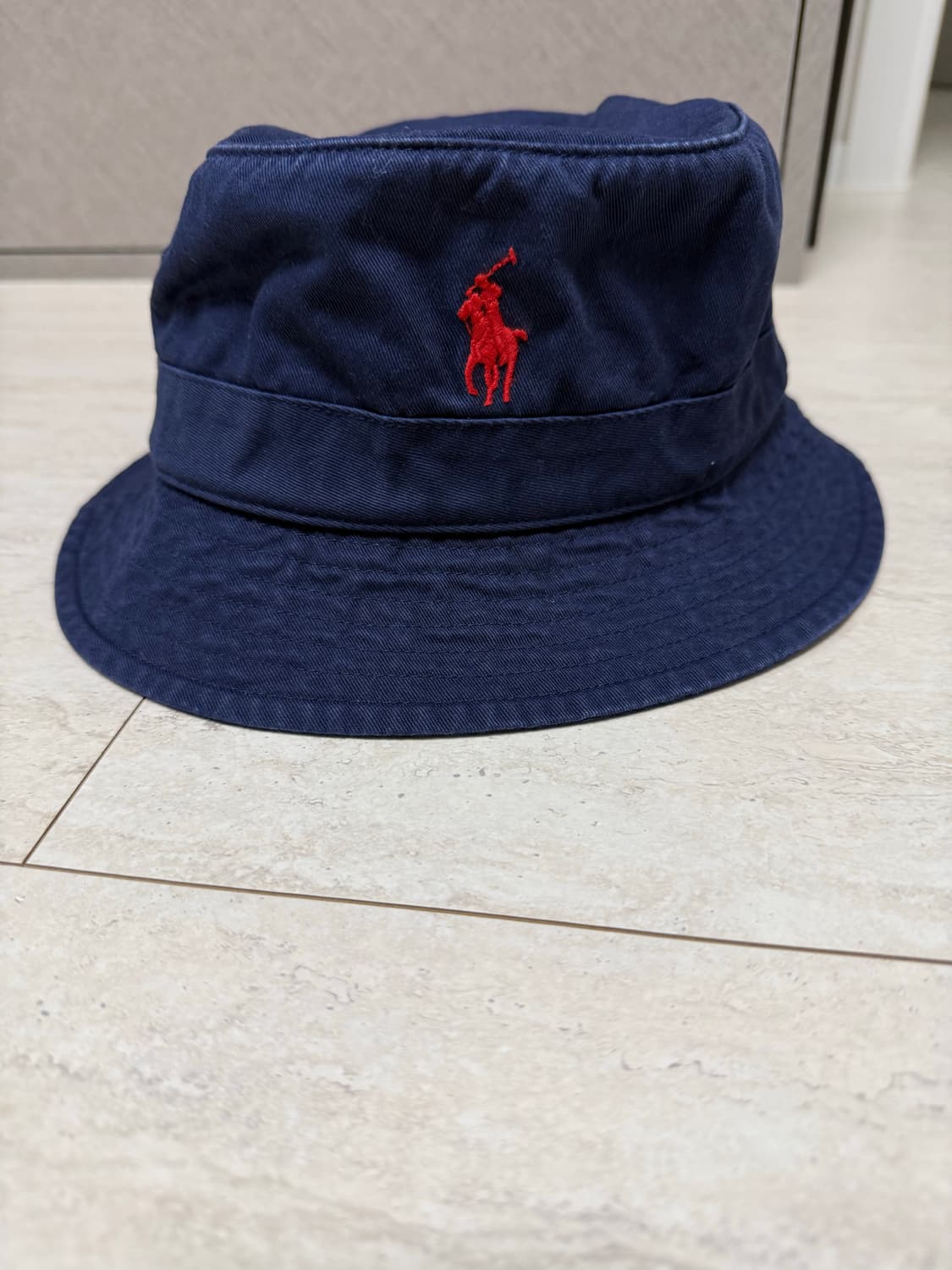 폴로 랄프로렌 네이비 버킷햇 L/XL 상품이미지1
