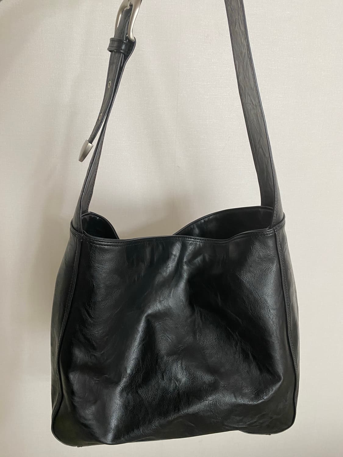 하아카이브 벨티드 백 블랙 상품이미지2