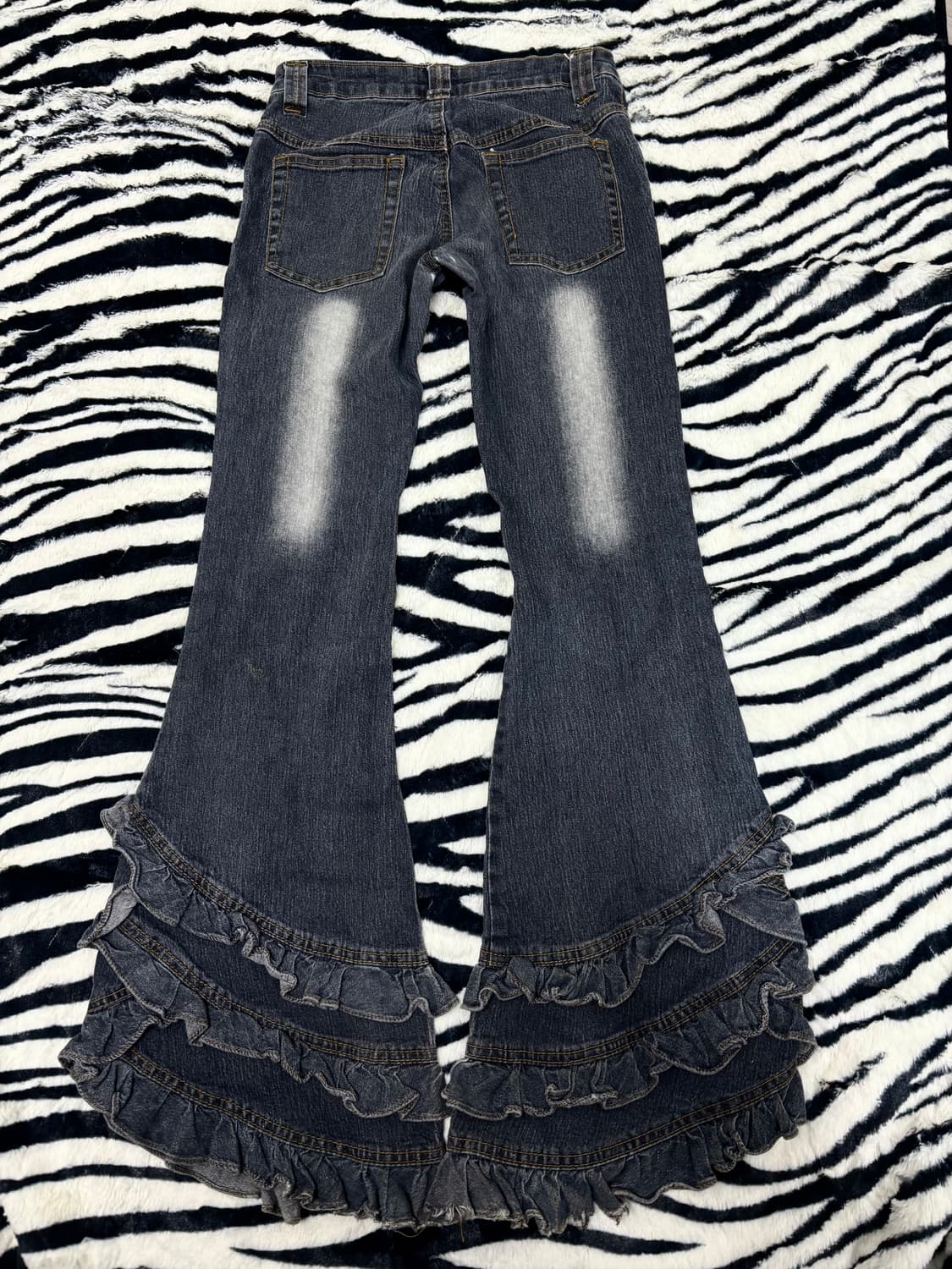 [Dreamkey]2000s Rare Design Frill Flared 상품이미지9