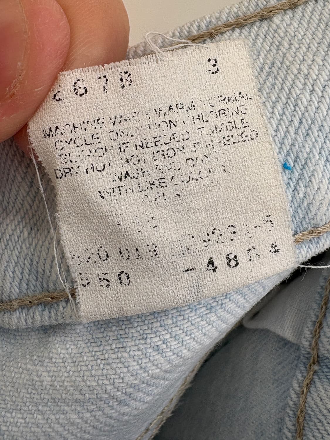 LEVIS 550 (Made in USA) 데님팬츠 상품이미지8