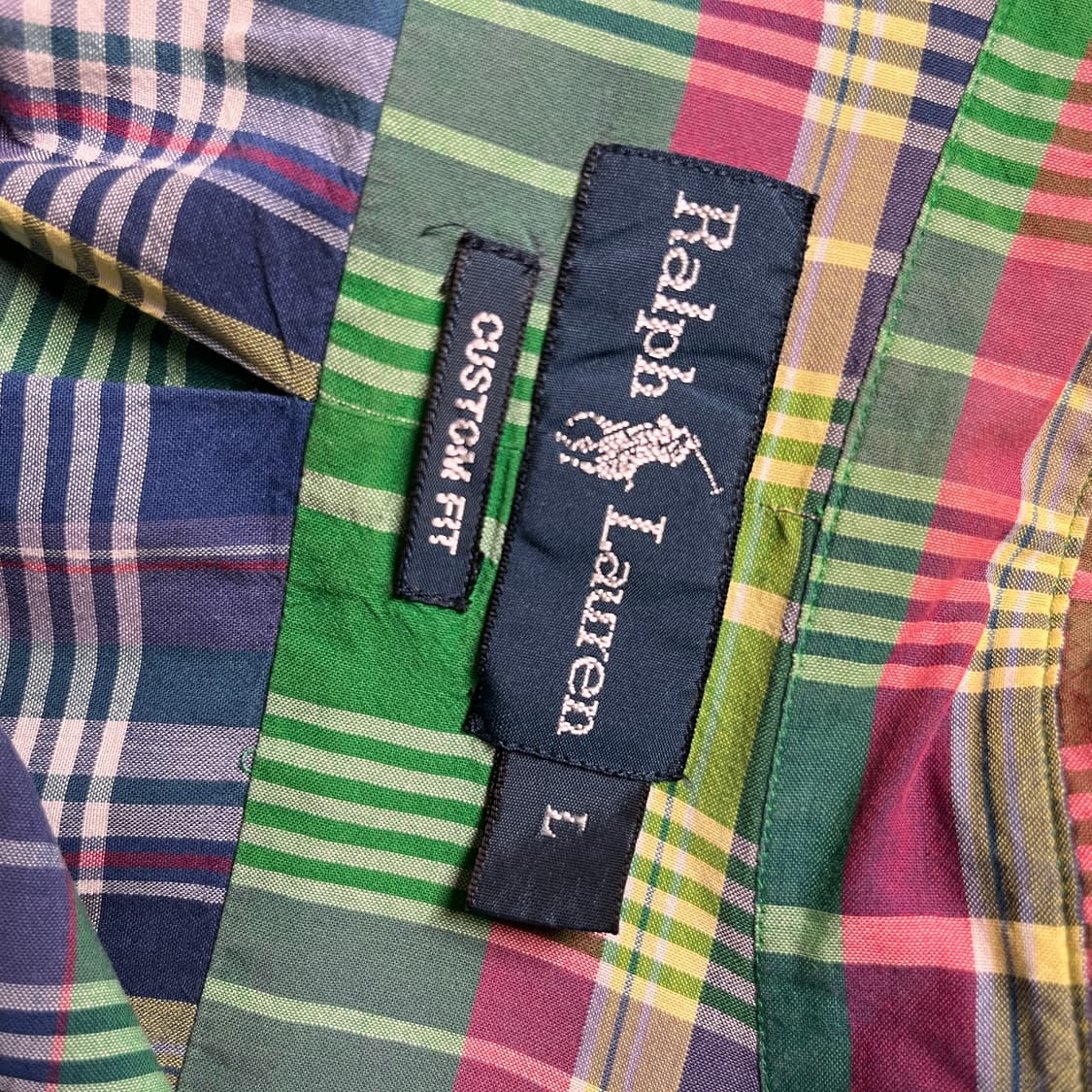 폴로랄프로렌 체크셔츠 상품이미지5