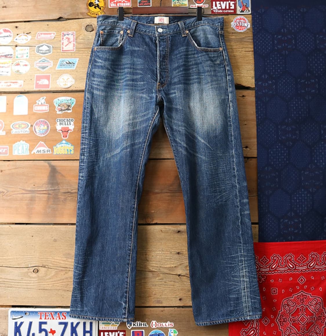 levis 리바이스 08 501 워싱가공 데님  36 상품이미지2