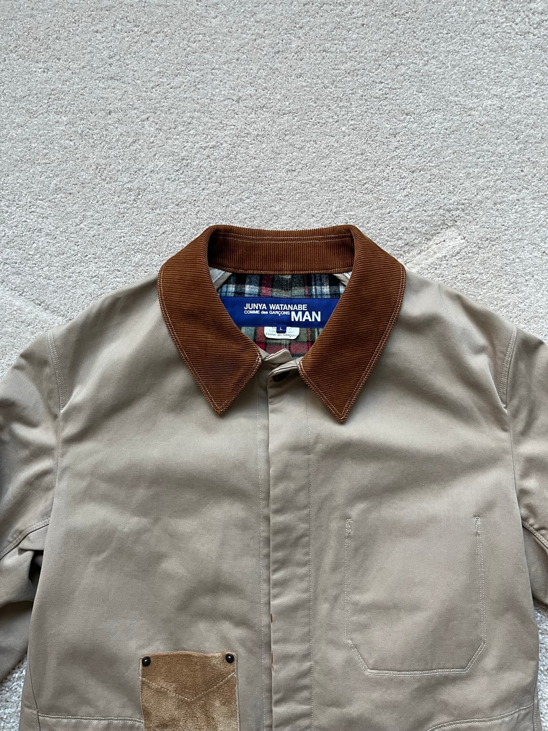 준야와타나베 맨 워크 코트 (100-103) 상품이미지3