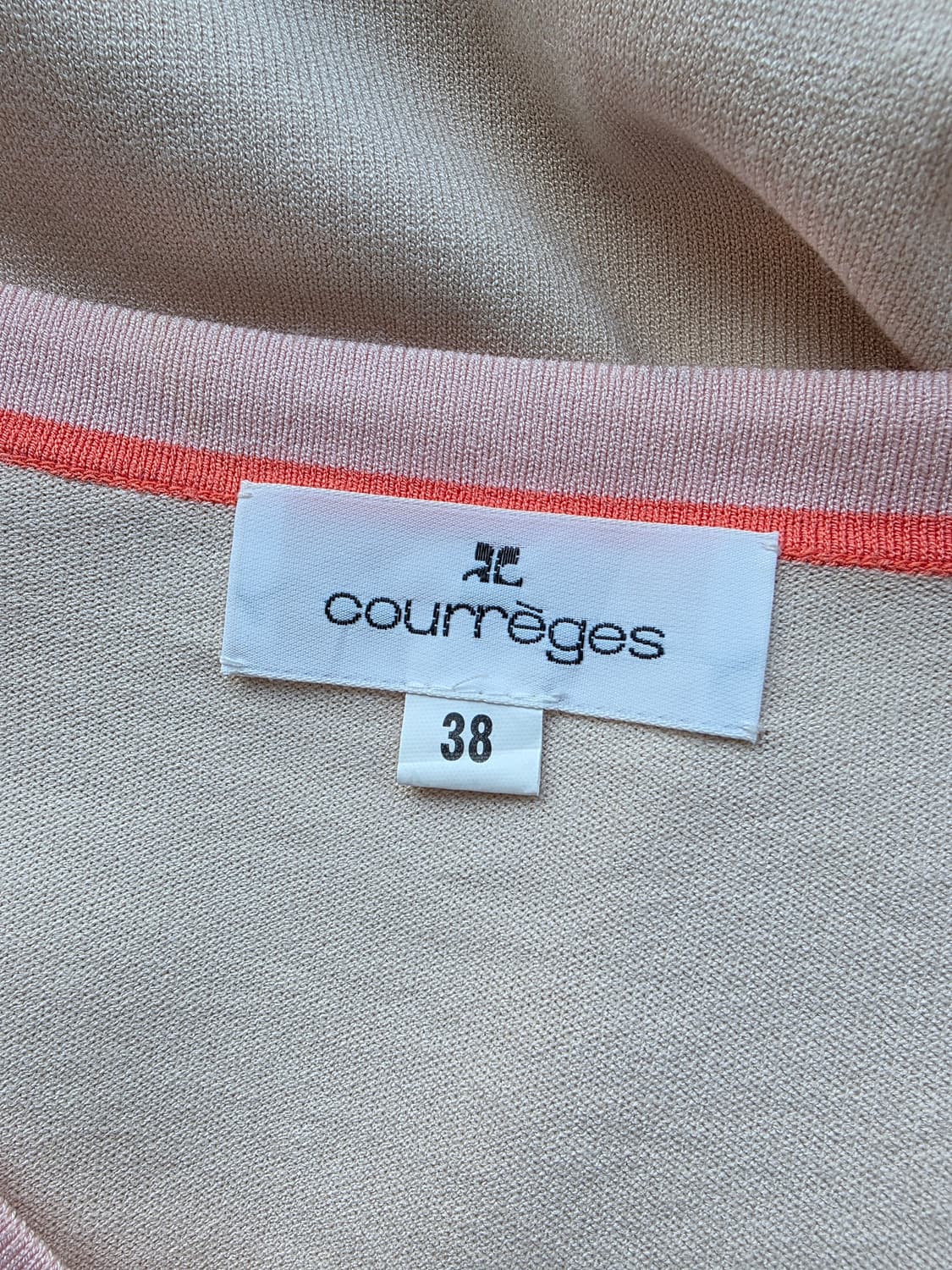 courreges 꾸레쥬 비즈 가디건 상품이미지4