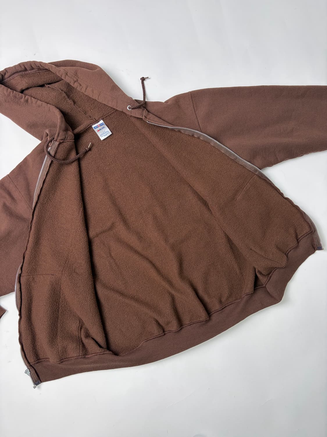 00s Jezees Zip Up Hoodie (brown) 상품이미지6