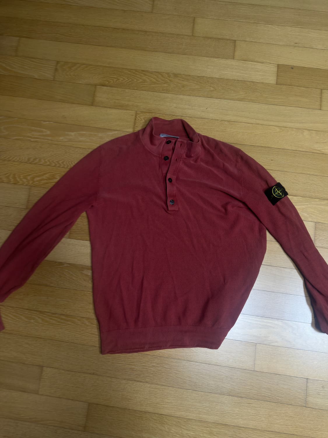 스톤 모크넥 와플니트슬리브 xl 상품이미지1