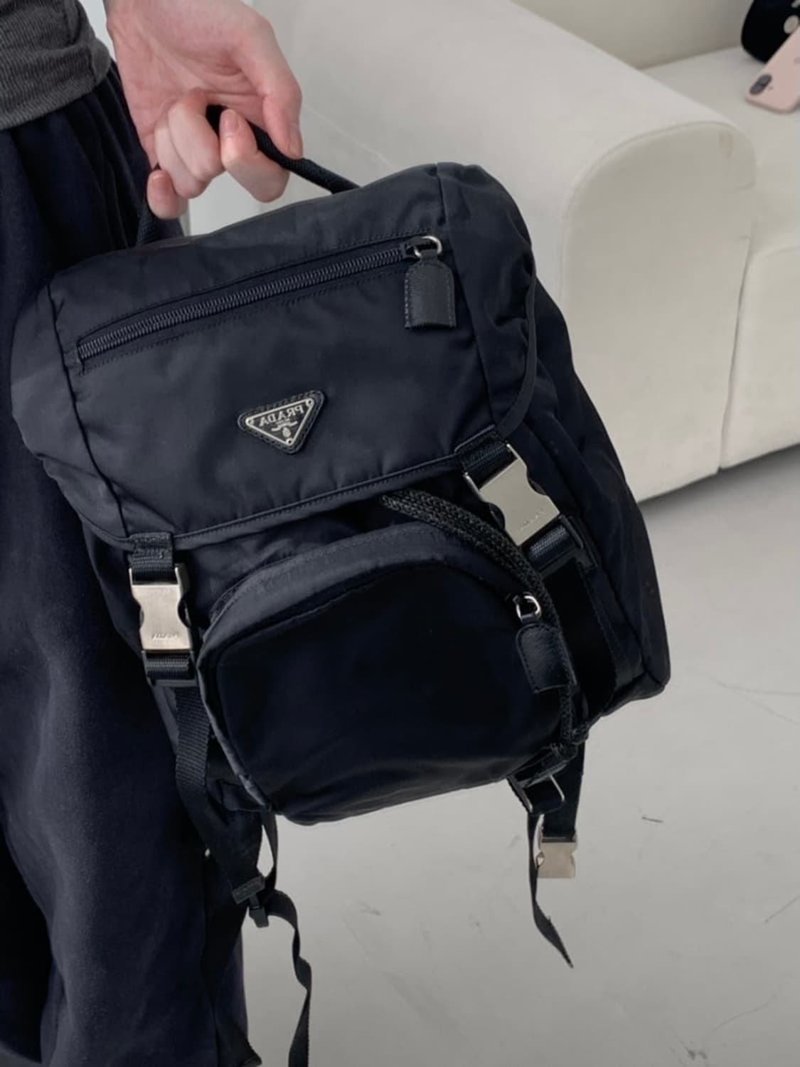 프라다 리나일론 백팩 상품이미지3