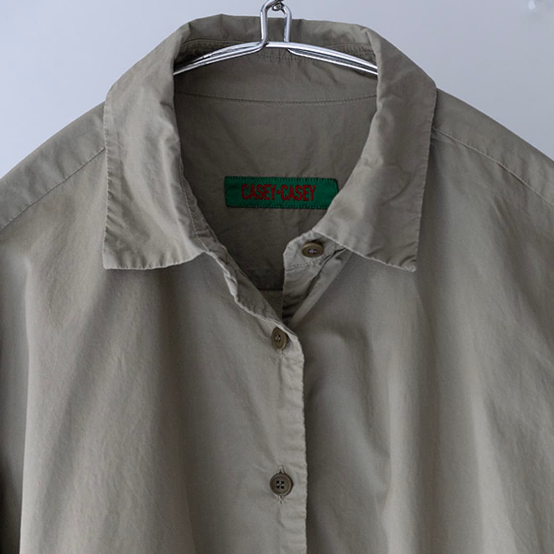 casey casey - hamnet shirt (khaki) 상품이미지2