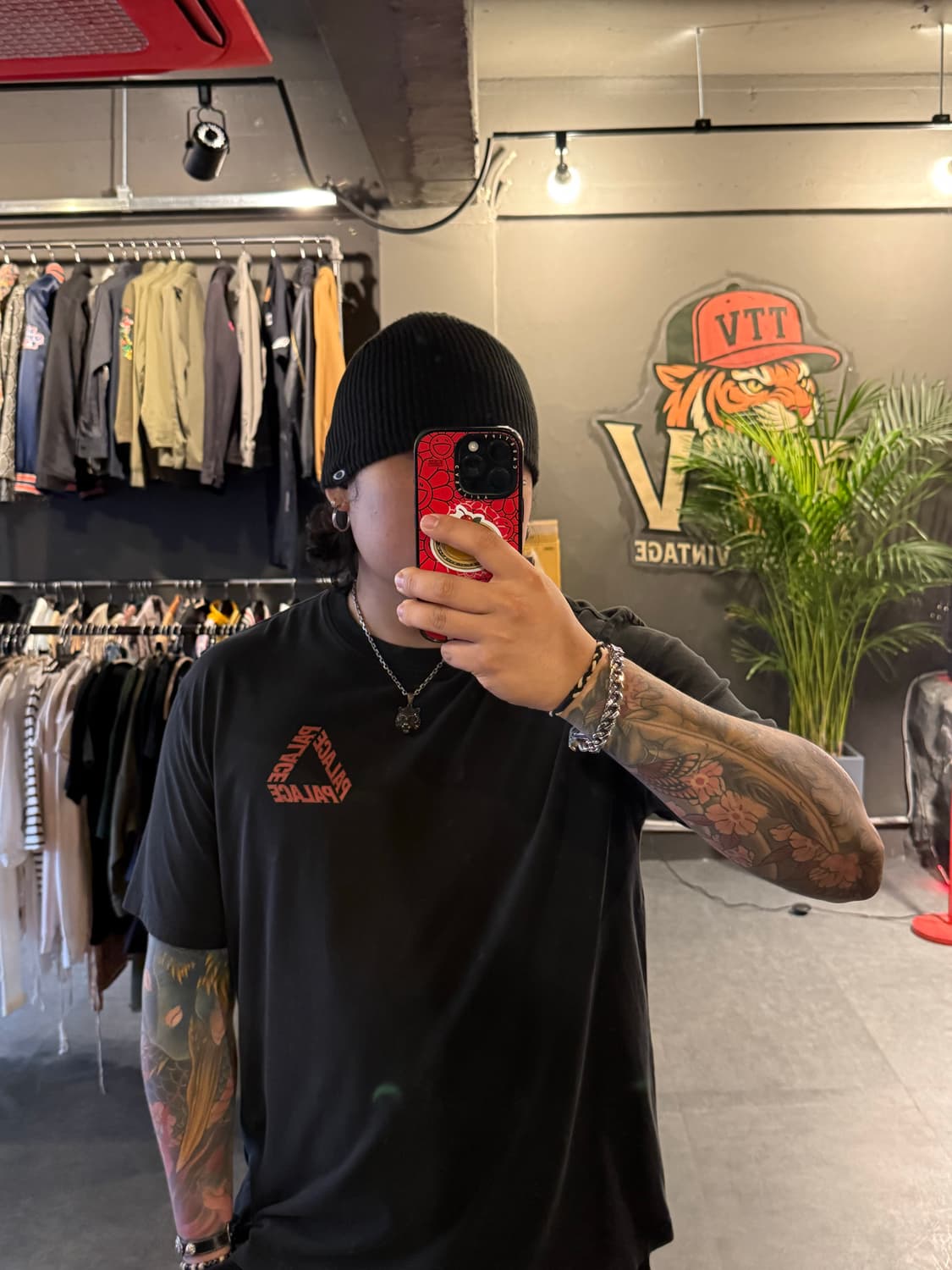 PALACE 팔라스 데몬 P3 티셔츠 블랙 상품이미지1