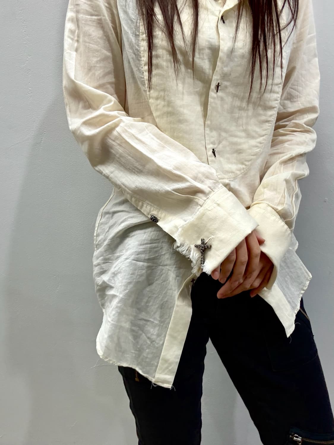 Ifsixwasnine 리버시블 아카이브 셔츠 상품이미지2