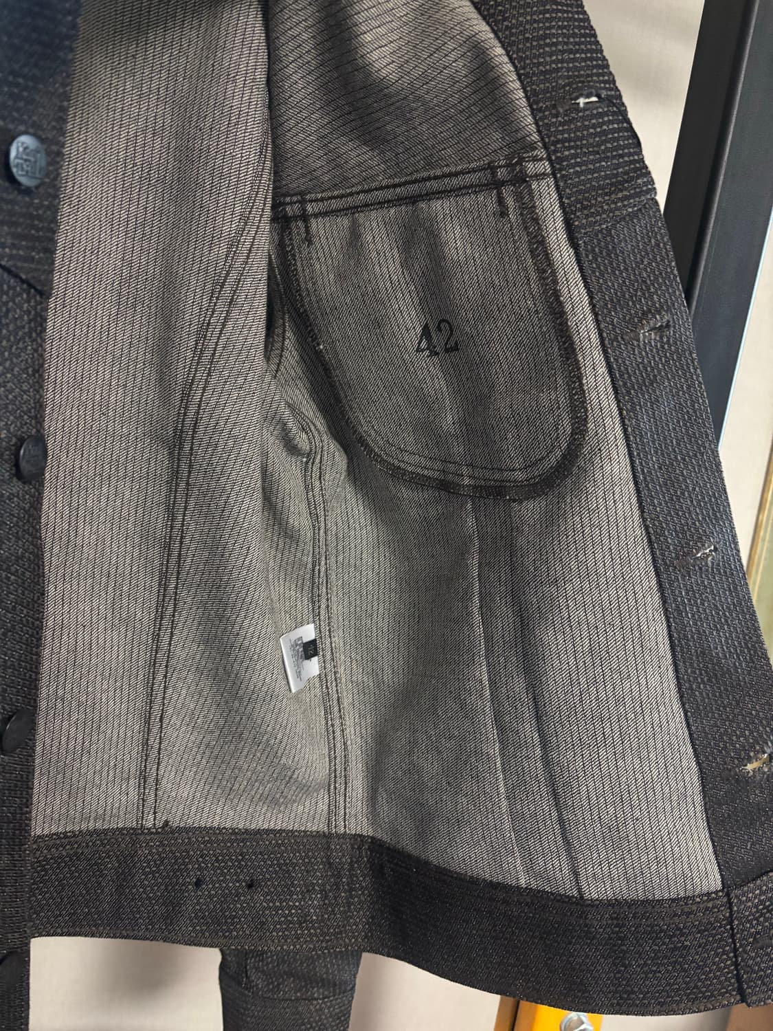 캐피탈 센츄리 no.9 데님자켓 판매합니다 상품이미지4