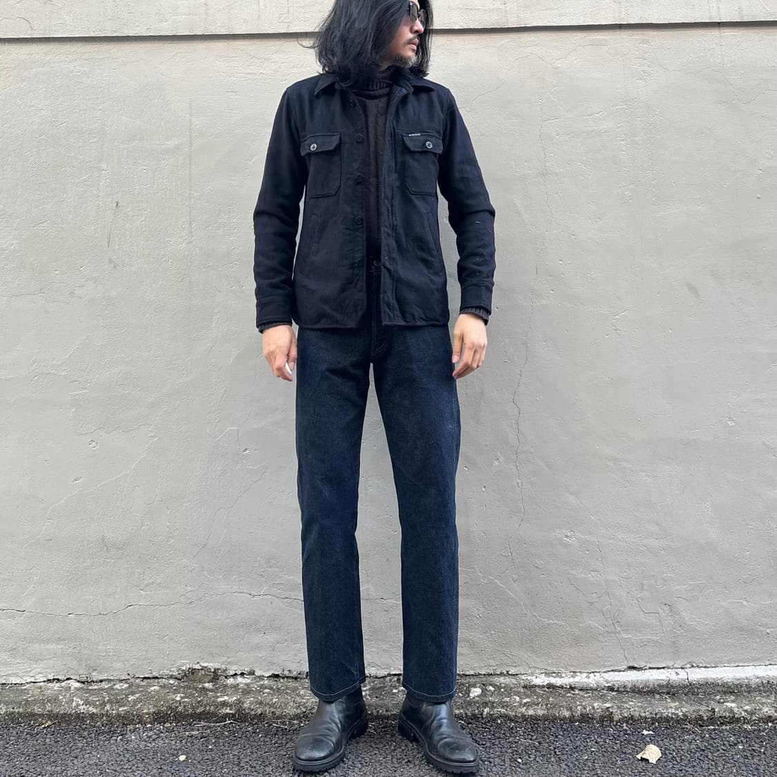 일본 블루 블루 울 cpo 셔츠 자켓 상품이미지10