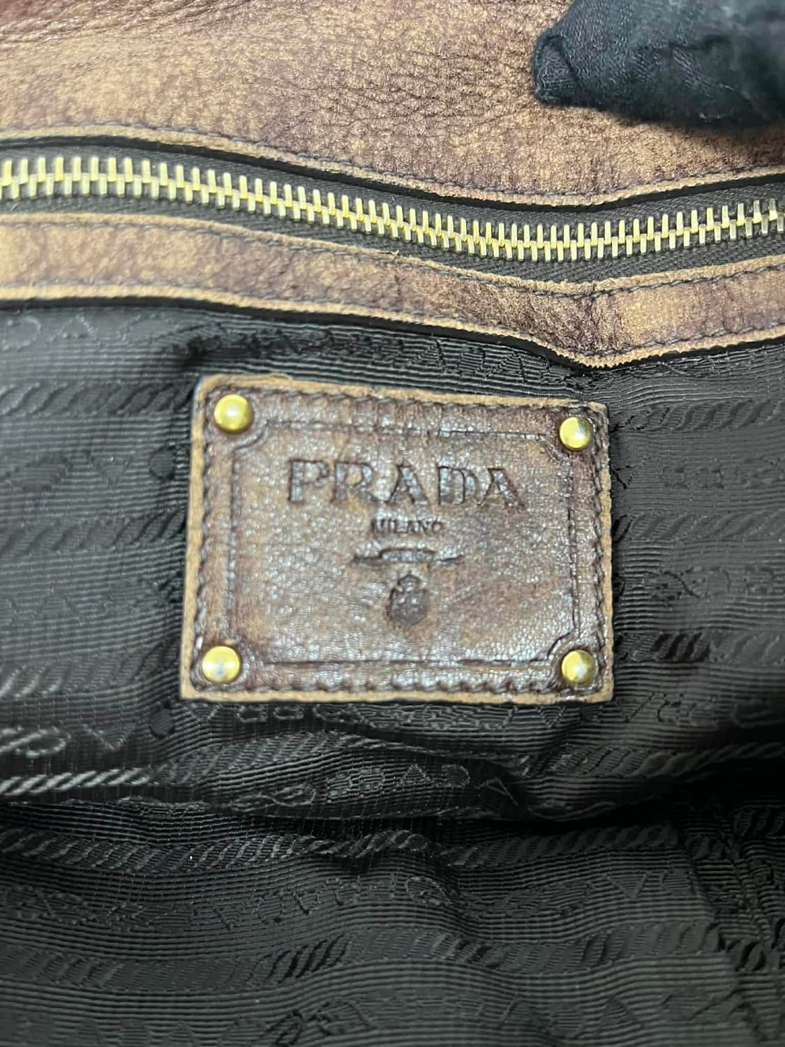 프라다 빈티지 가죽 투웨이 보스톤 토트백 크로스백 상품이미지8