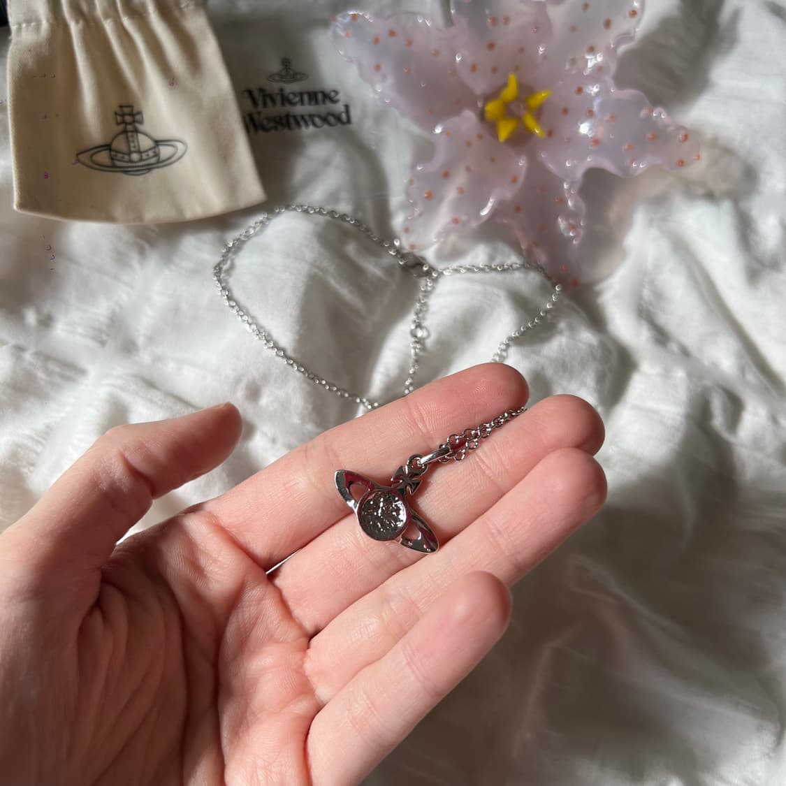 비비안웨스트우드 미니 바스 릴리프 네크리스 상품이미지6