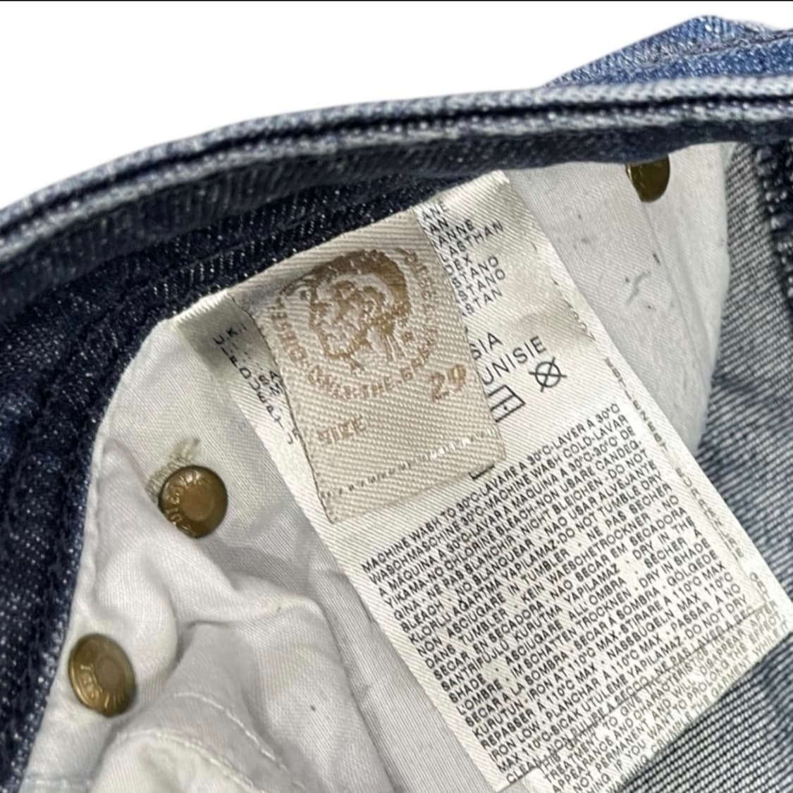 [DIESEL] 디젤 바이커 Viker Stretch Denim 데님팬츠 상품이미지7