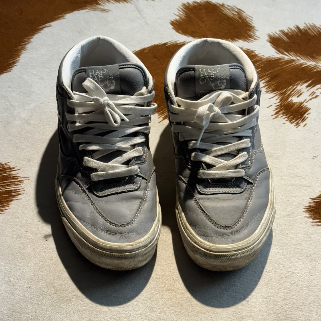 반스 하프캡 레더 그레이 (270) 33DX 애너하임 팩토리 상품이미지3