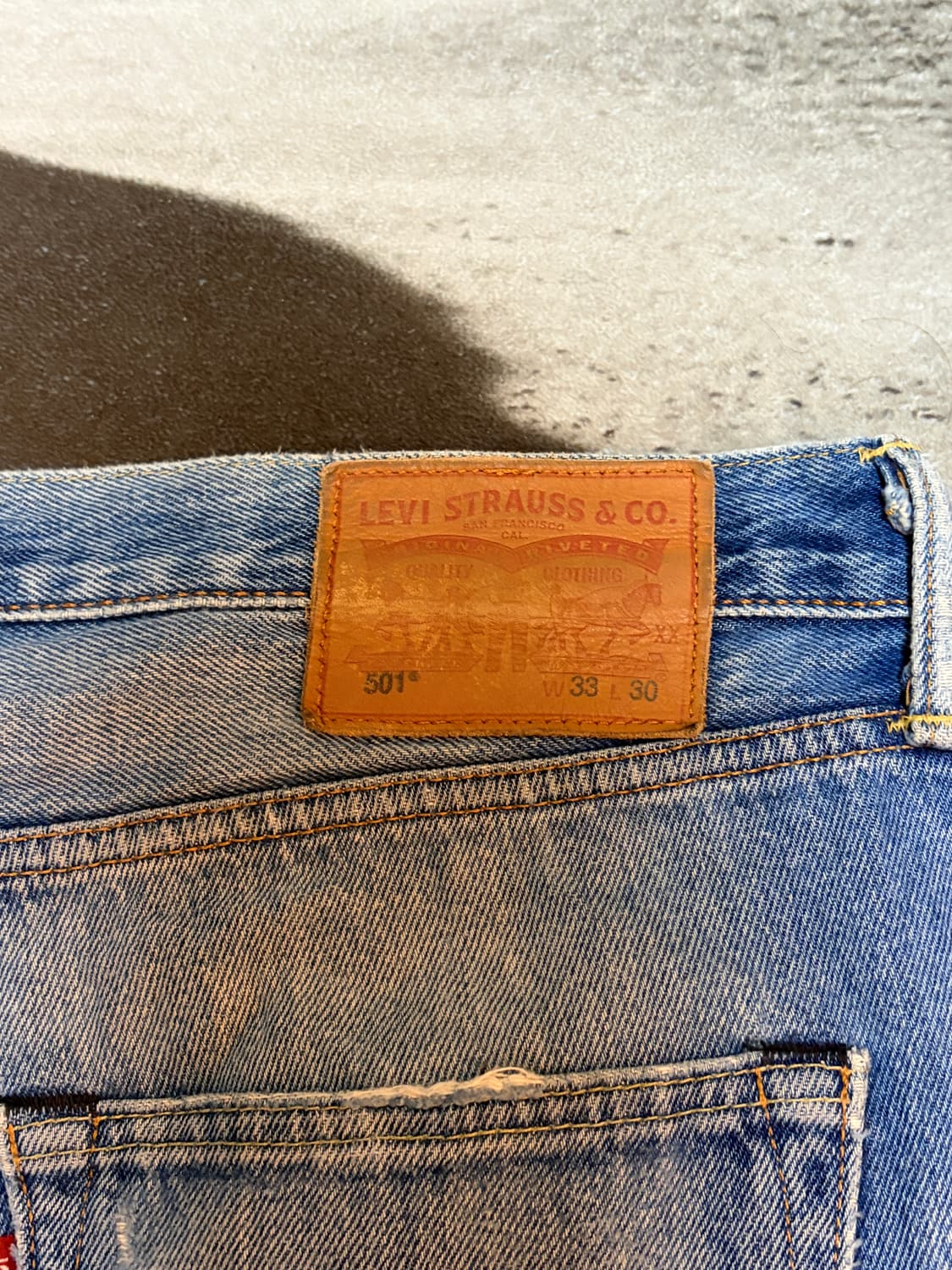 90s LEVIS 501 denim jeans 상품이미지8
