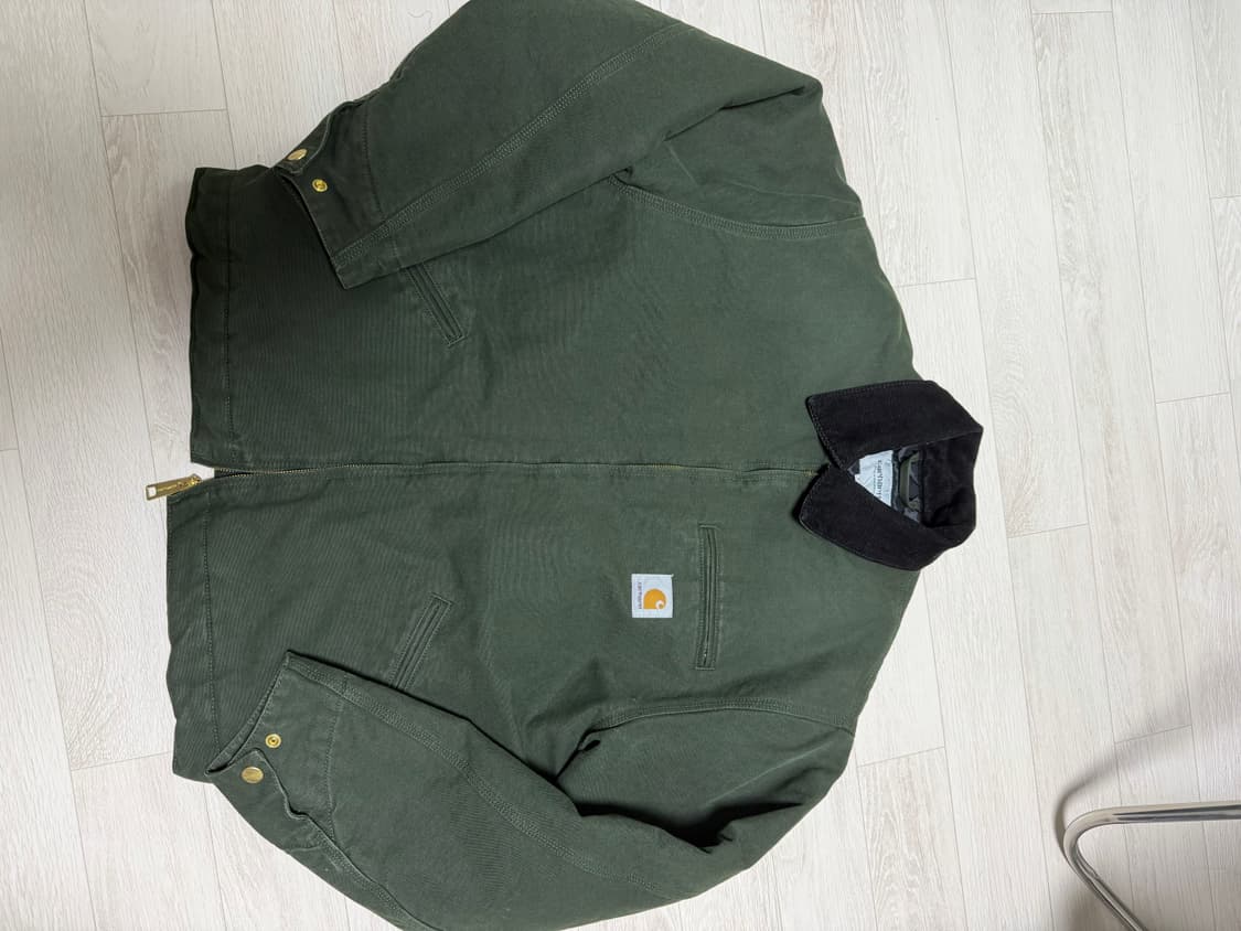 칼하트 wip og 디트로이트 자켓 올리브 s 상품이미지2