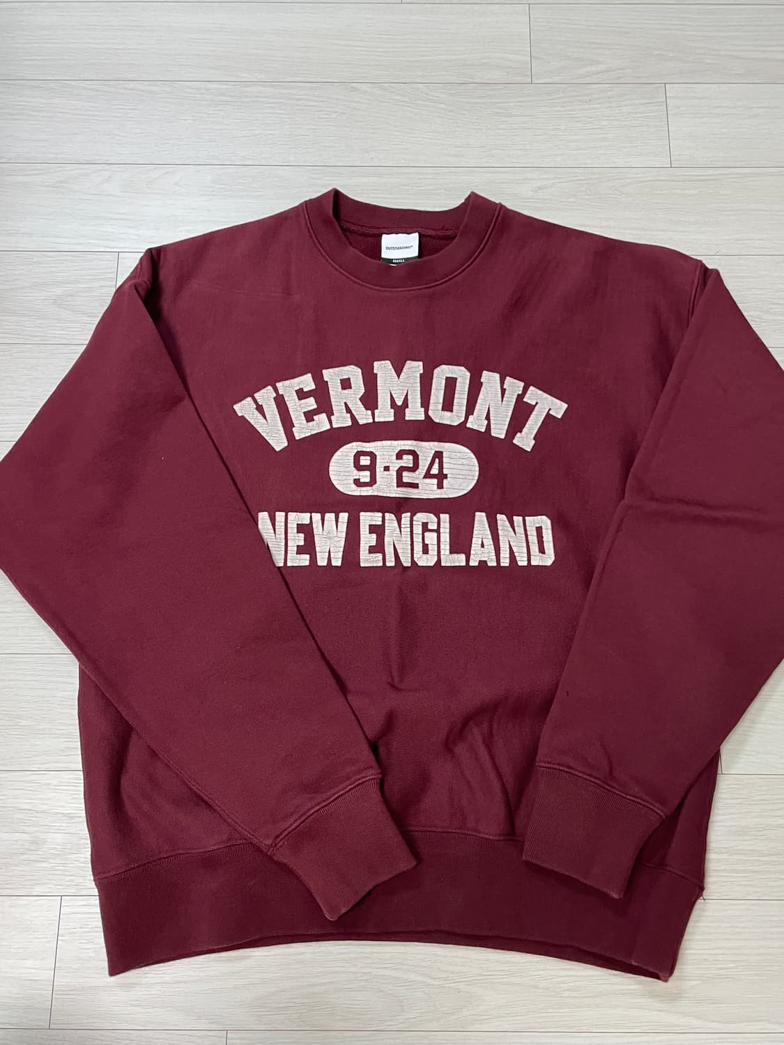 아웃스탠딩 맨투맨 S사이즈 상품이미지1