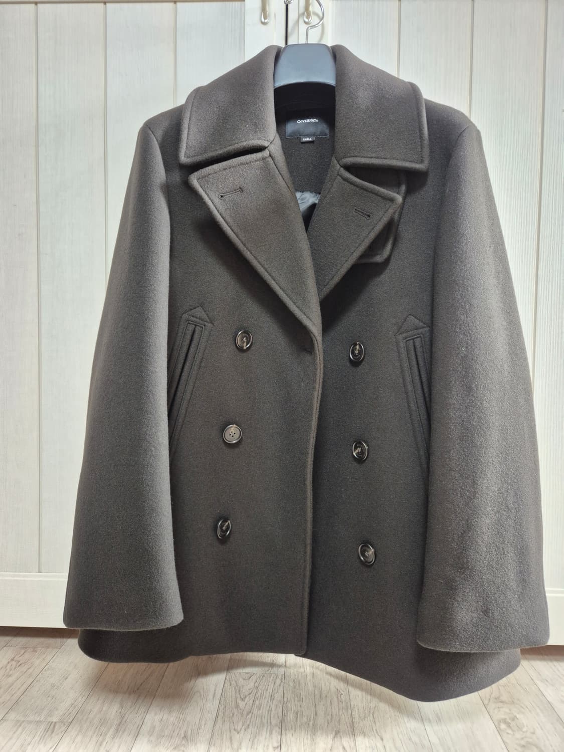 커버낫 캐시미어 피 코트 브라운 상품이미지1